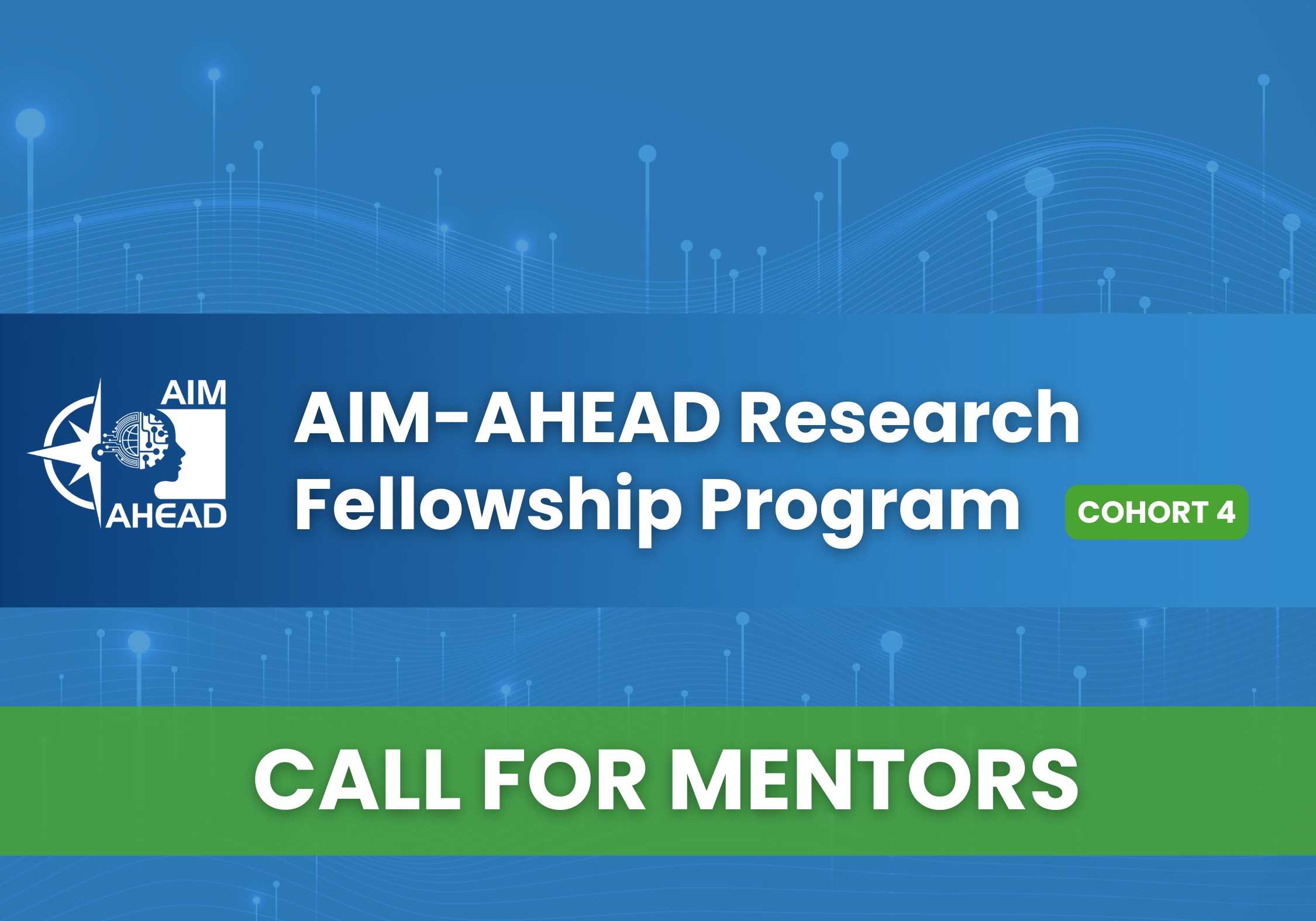 Call for Mentors: AIM-AHEAD Research Fellowship (Cohort 4)