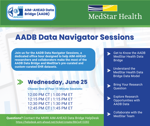 AADB Data Navigators Session June 25