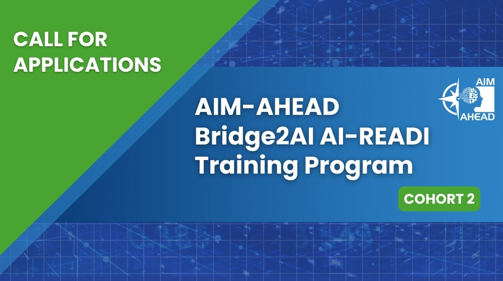 AIM-AHEAD Bridge2AI AI-READI Cohort 2 Informational Webinar