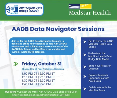 AADB Data Navigation Sessions October 31, 2025